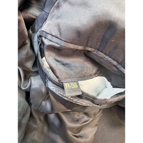 Gianfranco Ruffini Men's Blazer 38R Black Wool Cashmere Blend Italy Classic Fit - Picture 9 of 10